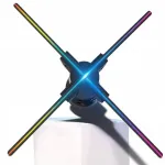 3D hologrammprojektor 520x520mm 624 LED 2000x624 72W 100-240V