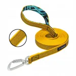 Koera RASCAL treeningrihm, kummist, 3 m, kollane