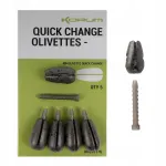 Plii Korum Quick Change Olivettes, 1,6 g, 6 tk.