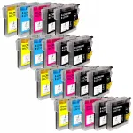 Tindikassetid 20 tk DCP J125/J140W/J315W/J515/145C/165C/375CW/195C, LC985/LC1100