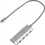 USB jagaja Renkforce, 5 porti, 3.1, SD ja microSD kaartidele