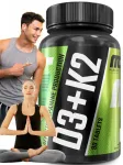 Vitamiin D3 + K2 Muscle Care D3+K2, 90 tabletti