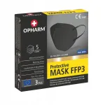 FFP3 kaitsemask, 3 tk, must