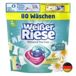 Weiser Riese 3in1 aromaatilised pesukapslid lootose l&otilde;hnaga, 80 tk.