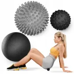 Okastega sensoriliste pallide komplekt massaažiks, 3 tk, Trex Sport
