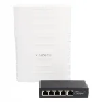 V&auml;lis-PoE v&otilde;rgu l&uuml;liti, 4 GIGABIT porti, hermeetiline, Watchdog funktsiooniga