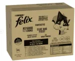 FELIX Fantastic želatiinis kassitoit, 120 x 85 g, tuunikala, l&otilde;he ja hekil&otilde;hega