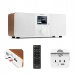 DAB+ raadio FM vastuv&otilde;tjaga Bluetooth valge Audizio k&ouml;&ouml;ki, elutuppa, magamistuppa, kontorisse
