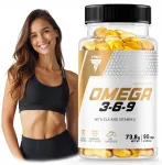 Toidulisand TREC OMEGA 3-6-9 koos E-vitamiiniga, 90 kapslit
