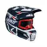 Motorratturi kiiver LEATT KIT MOTO 3.5 V25, sinine, 61&ndash;62 cm (XL), prillidega