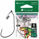 MIKADO Sensual konksud 3/0, 4 tk, r&otilde;ngaga, kalap&uuml;&uuml;giks