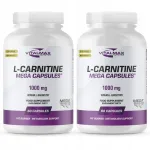 Toidulisand VITALMAX L-CARNITINE MEGA CAPSULES 2x60 1000 mg