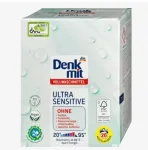 Pesupulber tundlikule nahale DENKMIT Ultra Sensitive White, 20 pesukorda