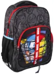 Laste seljakott MARVEL Avengers Spiderman, taskuga pudelile, sobib A4 formaadile