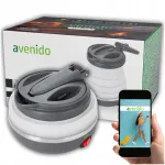 Kokkupandav turistidele m&otilde;eldud veekeetja, silikoonist, 600 ml, 750 W, kottiga