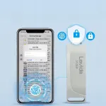 USB m&auml;lupulk Levida HKJ 256 GB, Lightning, Micro-USB, USB 3.0, hall