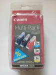 Canon BCI-3e CMY tindikassettide komplekt, 3 tk