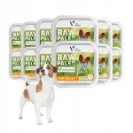 RAW PALEO PATE MINI ADULT koerakonservid kalkunilihaga, 12 x 150 g, teravaba