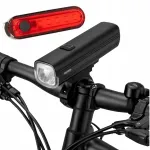 Jalgratta LED-lamp 1000 lm, IPX6, USB-C, ette ja taha