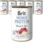 Koerte konservid Brit Mono Protein Lamb&Rice 6x400 g