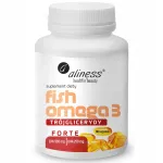 Toidulisand ALINESS Fish Omega-3 Forte, 500/250 mg EPA/DHA, 90 kapslit