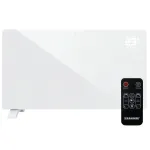 Klaasist konvektor Kaminer 26573 WiFi-ga, 2500 W, valge