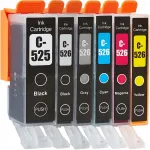 Canon Pixma MG6150/MG6250/MG8150/MG8170/MG8250 tindikassetid, XL, 6 tk, hall