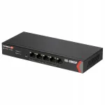 L&uuml;liti Edimax GS-3005P, 5x Gigabit PoE+, 72W, VLAN, QoS, Web Smart