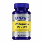 Toidulisand PANAWIT Vitamiin D3 2000 IU 60 kapslit