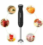BONSENKITCHEN HB3201 k&auml;eshoitav segaja 12 kiirust turbo režiim 100 W