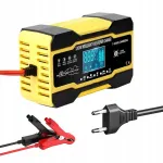 Automaatne nutikas aku laadija LCD-ga, 12V, komplekt