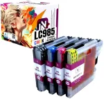 BROTHER LC985 XL tindikassett sobib DCP-J125, DCP-J315W printeritele