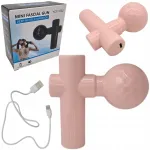 Mini massaažimasin seljale ja kaelale, USB, 10 x 10 cm