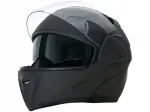 Motorratturi kiiver TORQ TORQ-808, must, XL suurus