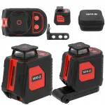 Isetasanduv 5 joonega 360&deg; roheline laser +/-1,5 mm/5 m IP54 YATO