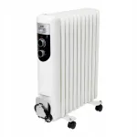 Elektriline &otilde;liradiaator Home FKOS 11 M, 11 sektsiooni, 800W/1200W/2000W, valge