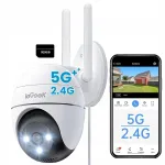 V&auml;ljas p&ouml;&ouml;ratav IP kaamera 3MP 2K, WiFi, 4x suum, liikumise tuvastus, 32GB