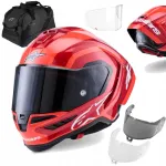 Alpinestars Supertech R10 Arius Carbon FIM Pinlock 120 mootorratturi kiiver XXL