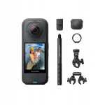 Insta360 X4 Air 360 tegevuskaamera, 8K, mootorrattakomplekt, n&auml;htamatu selfiepulk