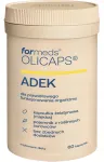 Toidulisand ForMeds OLICAPS ADEK vitamiinid A D3 E K2-MK7, 60 kapslit