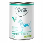 Koerakonservid CONCEPT FOR LIFE Veterinary Diet Hypoallergenic putukatega, 375 g