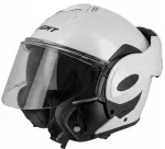 EIGHT FlipTech flip-up kiiver, valge, 2XL, sobib interkomiga, 22.06