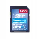 Integral SDXC UHS-II 64GB V90 300MB/s 280MB/s INSDX64G-300/280U2 m&auml;lukaart