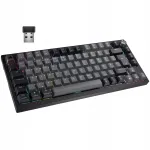 Juhtmevaba klaviatuur Corsair K65 Plus 75% RGB, MLX RED, must/hall