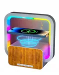Bluetooth k&otilde;lar BT 259 LED &ouml;&ouml;lambiga ja 15W induktiivse laadimisjaamaga