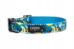Suure koera kaelarihm Chaba Carnival, tugev, 40&ndash;65 cm, 3 cm laiune