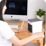 Kaasaskantav laud-konditsioneer 30W, USB, kompaktne, veekindel