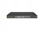 L&uuml;liti LevelOne Hilbert, 28 porti, 24 PoE, 4 SFP/RJ45