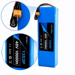 48V 10Ah 13S3P Li-ion T-DC akuplokk elektrilistele t&otilde;ukerattadele ja jalgratastele
