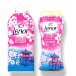 Lenor Japanese Garden loputusvahendite komplekt: pehmendaja 59 pesukorraks + l&otilde;hnakapslid 195 g
